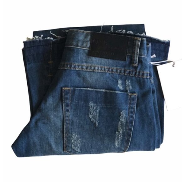 One Teaspoon Free People Jeans 22 XXS NWT Westender Flare Festival Boho Travel - Picture 10 of 15